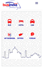Mobile Screenshot of m.busindia.com